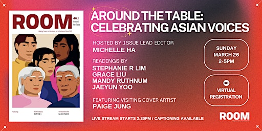 Around the Table: Readings Celebrating Asian Voices VIRTUAL REGISTRATION