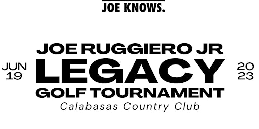 Joe Ruggiero Jr Legacy Golf Tournament primary image