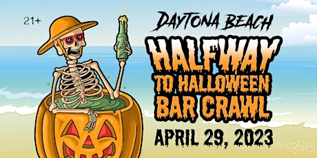 Imagem principal do evento Halfway To Halloween Bar Crawl (Daytona Beach)