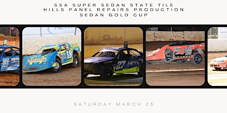 Hauptbild für SSA Super Sedan State Title, Hills Panel Repairs Production Sedan Gold Cup