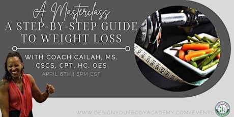 A Step-By-Step Guide to Weight Loss: A Masterclass with Coach Cailah