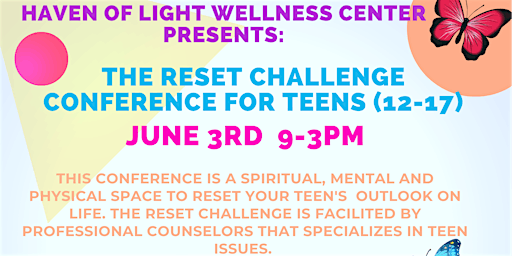 The Reset Challenge Conference For Teens