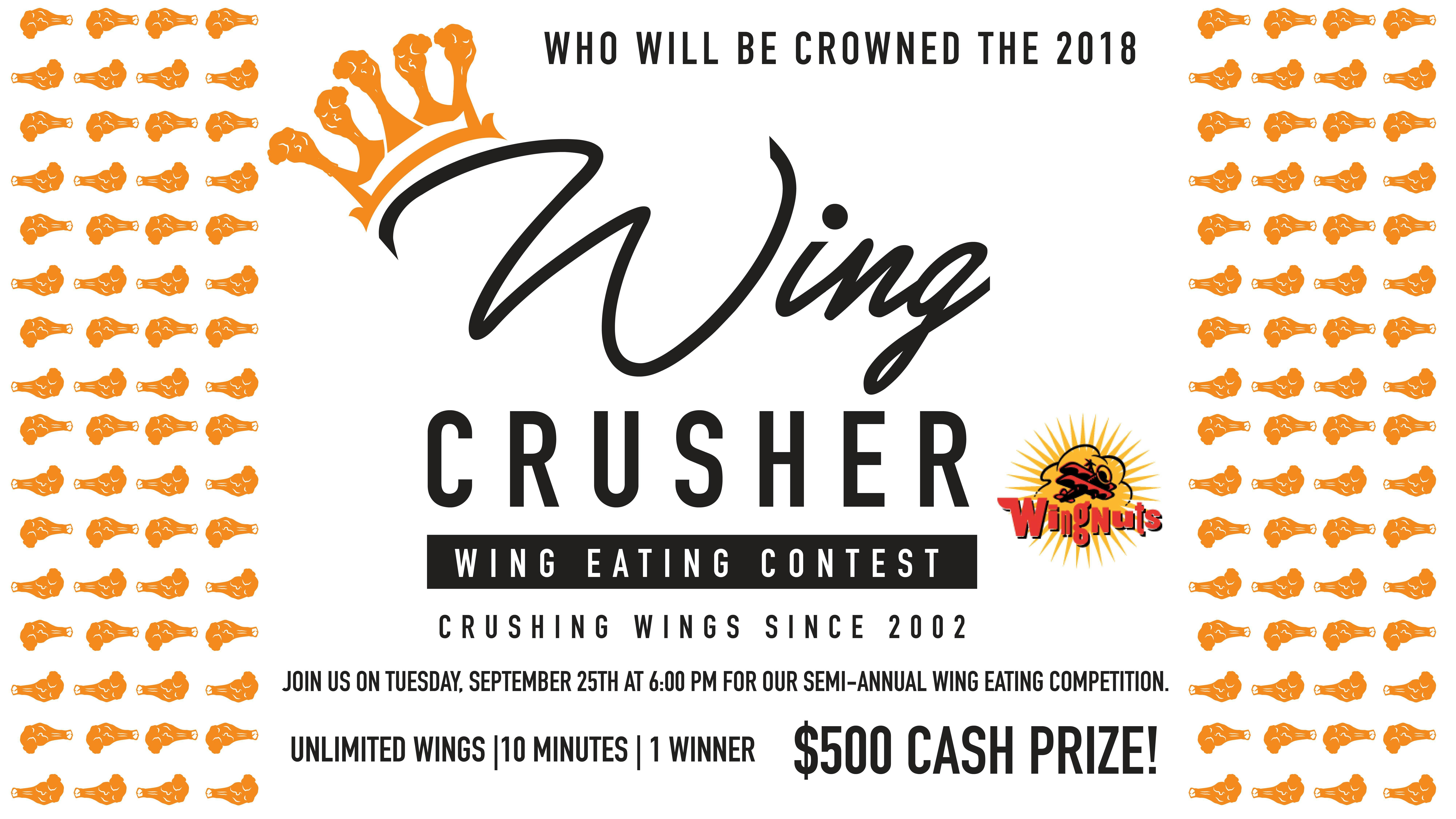 SEMI-ANNUAL WING EATING CONTEST