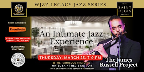 WJZZ Legacy Jazz Series featuring The James Russell Project