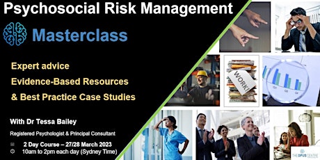 Psychosocial Risk Management Masterclass