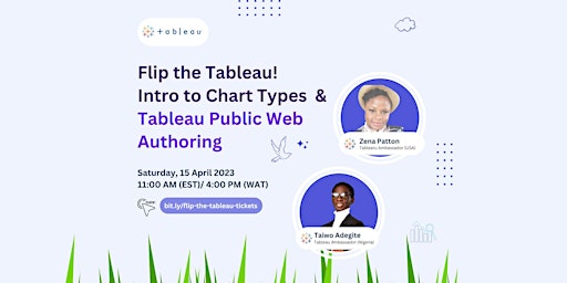 Flip the Tableau!  Intro to Chart Types  and Tableau Public Web Authoring