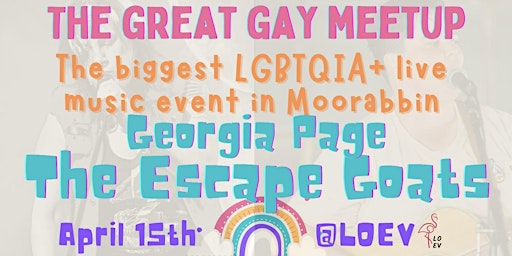 The Great Gay Meetup- April 15th, Moorabbin