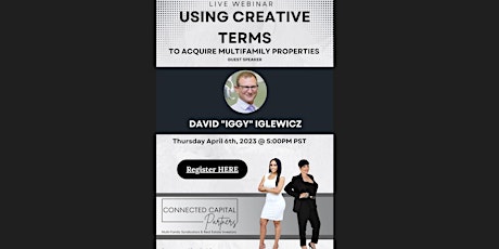 Creative Deal Structure and Valuable Lessons Learned- David "Iggy" Iglewicz