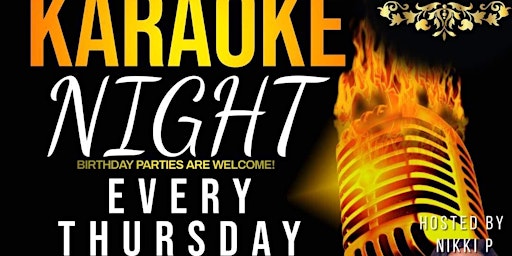 Karaoke Thursdays “Turn Up Edition”