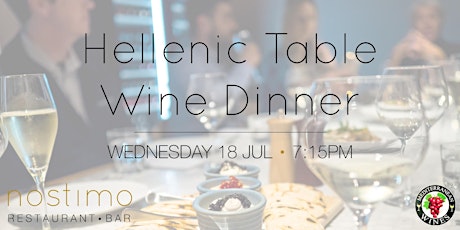Nostimo Restaurant Bar: Hellenic Table Wine Dinner