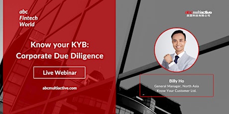 Know your KYB: Seamless Corporate Onboarding & Due Diligence primary image