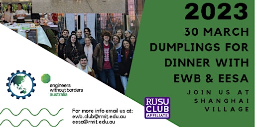 EWB x EESA Dumpling Night