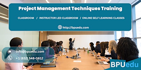 15 Project Management Tools & Techniques Training in Albany, NY