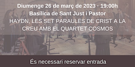 MISSES POLIFÒNIQUES - Març 2023