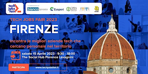 TECH JOBS fair Firenze 2023