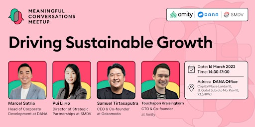 Meaningful Conversations Meetup - Sustainable Growth primary image