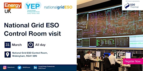 YEP Forum Site Visit: National Grid ESO Control Room primary image