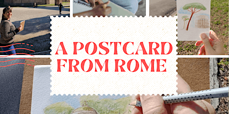 Apostcard from Rome - disegna la tua cartolina di Roma!
