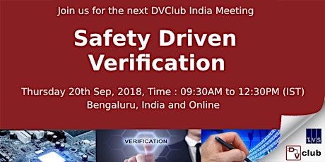 DVClub India: Safety Driven Verification primary image