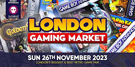 Hauptbild für London Gaming Market - Sunday 26th November 2023