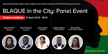 BLAQUE in the City primary image