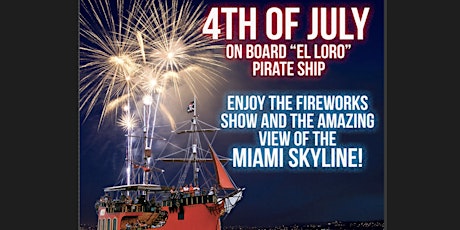 Imagen principal de 4th of July Boat Party Fireworks Show in Biscayne Bay