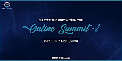 Master the Grit within YOU - Online Summit