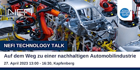 NEFI Technology Talk: Auf dem Weg zu einer nachhaltigen Automobilindustrie