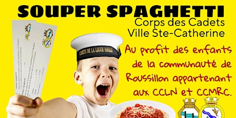 Souper Spaghetti pour nos Cadets!