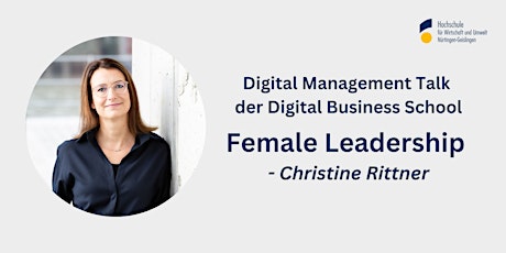 Digital Management Talk: Female Leadership