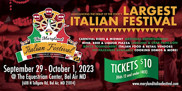 The Maryland Italian Festival