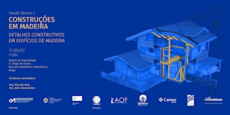 Imagem principal de Sessão Técnica V - Detalhes Construtivos em Edifícios de Madeira