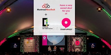 Hauptbild für Startupfest 2018 | MTLNewTech QI 150$ "Dealagation"
