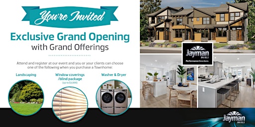 Southfork Townhomes Exclusive Grand Opening