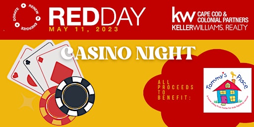 RED Day Casino Night Fundraiser to Benefit Tommy's Place