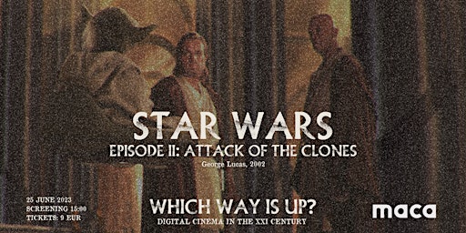 Imagen principal de Which Way Is Up? s01e09 — Star Wars Episode II: Attack of the Clones