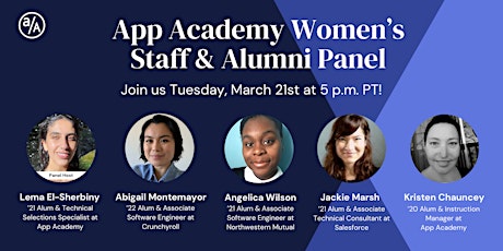 App Academy Women's Staff & Alumni Panel