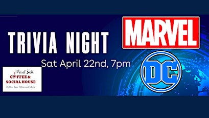 Trivia Night - Marvel and DC Theme