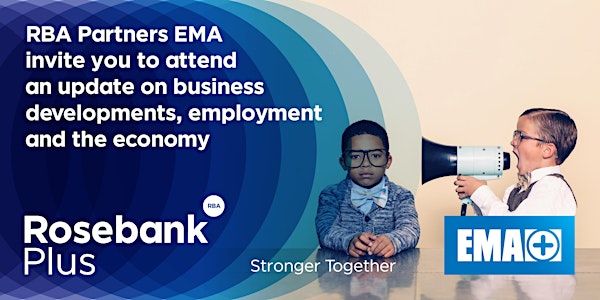 RBA Partners EMA invite you to attend an update on business developments, employment and the economy.