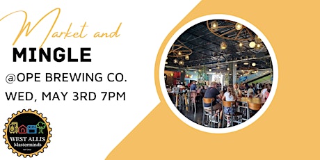 Market and Mingle at Ope Brewery