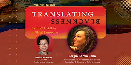 Image principale de Translating Blackness with Lorgia García Peña