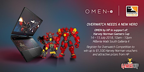 OMEN by HP in support of: Harvey Norman Gamers Cup primary image
