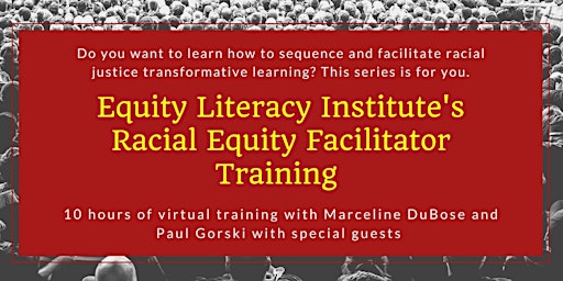 Racial Equity 10-Hour Facilitator Training Series (Train the Trainer)
