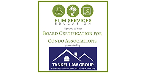 Board of Director Certification for Condo Associations