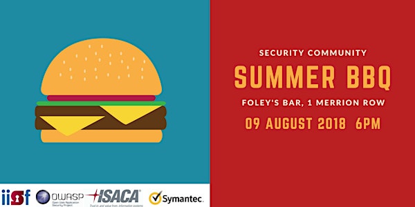 IISF, Security Community Summer BBQ 2018