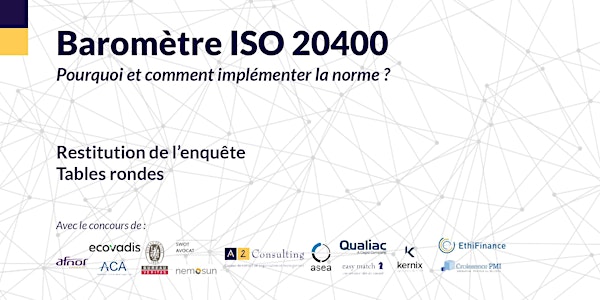 Baromètre ISO 20400