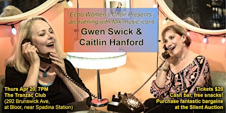 Echo Presents: An Evening with Gwen Swick & Caitlin Hanford