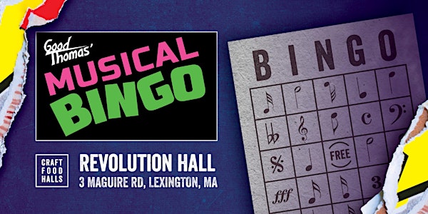 Good Thomas Musical Bingo - Craft Food Halls Revolution Hall