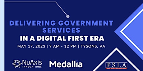 Delivering Government Services in a Digital First Era