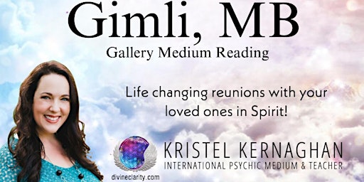 Imagem principal do evento Gimli Gallery Medium Reading with Kristel Kernaghan